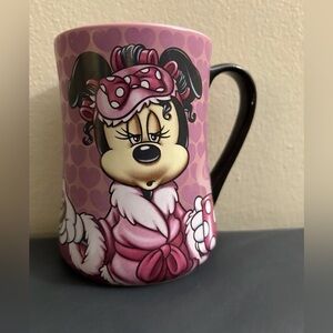 Disney Purple Heart Mug with Black Handle Large Size